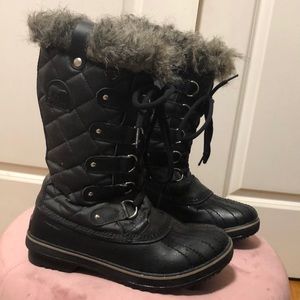New Sorel Black Tofino Snow Boots Size 8.5